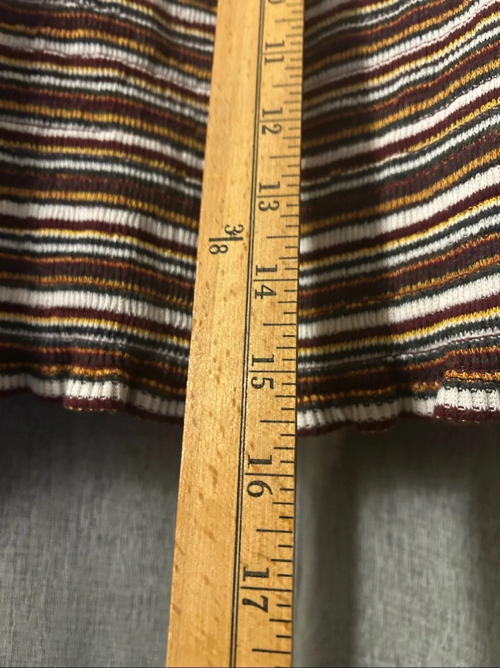 Anthropologie Smocked-Sleeved Top Square Neck szXL Cottagecore Fall Ready